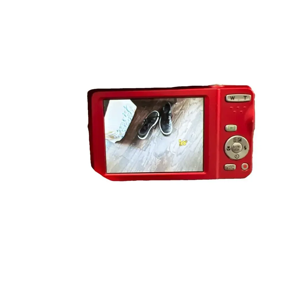 Fujifilm FinePix T400 Red 16MP Digital Camera w/ Battery No Charger